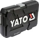 Набор инструментов 1/4" 38 предметов YATO YT-14471 - изображение 3