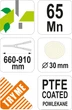 Секатор телескопический FLO 30 мм 660-910 мм (99119) - изображение 3