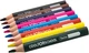 Олівці кольорові Cool For School Jumbo Extra Soft короткі 8 кольорів (CF15165) (4044572151650) - зображення 2