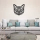 Панно из дерева Woodyard кот 40х40 см чёрное 0158 2 - изображение 1