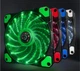 Вентилятор Frime Iris LED Fan 15LED Green (FLF-HB120G15) - зображення 2