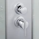 Душевой бокс Lidz Tani SB80x80.SAT.LOW.FR, стекло Frost 4 мм без поддона - зображення 7