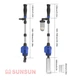 Сифон для ґрунту SunSun HXS 03, електричний - зображення 2