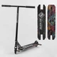 Самокат трюковый Best Scooter 99717 HIC-система, Пеги, алюминиевый диск и дека с Принтом, колёса d=110мм, ширина руля - 60 см - изображение 1