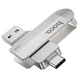 Флеш пам‘ять HOCO UD10 2 в 1 (USB3.0/Type-C) (32Gb) Сталевий - изображение 1