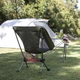 Стілець складаний Naturehike Moon YL08 NH20JJ027, 600D Oxford / алюміній, помаранчевий - зображення 3