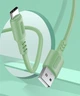 Кабель ColorWay USB - USB Type-C (M/M), soft silicone, 2.4 А, 1 м, Green (CW-CBUC042-GR) - изображение 6
