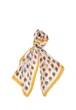 Шарф Moschino женский молочно-желтый (3317) - изображение 1