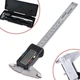 Штангенциркуль цифровой с экраном в чехле 150мм Digital Caliper ART-1343 Серый - изображение 3