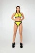 Купальник роздільний (Плавки і Топ) Designed for Fitness Mia Lime S - зображення 1