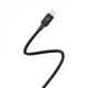 Кабель USB-Lightning SkyDolphin S55L 1 м – зарядка и передача данных, 2,4 А, USB 2.0(DL_859DA9ACBDA3) - изображение 2