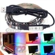 Лента светодиодная RGB 5050 с пультом от USB для фоновой подсветки телевизора картин в силиконе UKC 2 метра - изображение 3