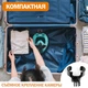 Маска для плаванья L/XL VelaSport 5.0 Полнолицевая панорамная Снорклинг Маска на все лицо для купания ныряния 4 клапана Инновационная от запотевания с креплением для экшн камеры детские и взрослые Green Black - изображение 6