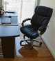 Защитный коврик под кресло 1500х1000 мм (2мм) Прозрачный подложка под стул - изображение 3