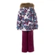 Зимовий комплект (куртка+штаны) HUPPA MARVEL Pink/White 134см бордовий (45100030-14420) - изображение 2