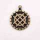 Амулет кулон Лада Semantic Jewelry Бронзове покриття 2.5 x 3.0 x 0.2 см - зображення 1