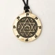 Амулет кулон Подкова Счастья Semantic Jewelry Бронзовое покрытие 2.5 x 2.5 x 0.3 см - изображение 1