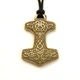 Амулет кулон Молот Тора Semantic Jewelry Бронзовое покрытие 2.7 x 2.3 x 0.3 см - изображение 1