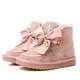 Угги Fashion 74458 розовые 30 - изображение 2