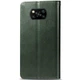 Кожаный чехол-книжка GETMAN Gallant (PU) для Xiaomi Poco X3 NFC / Poco X3 Pro Зеленый - изображение 3
