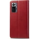 Кожаный чехол-книжка GETMAN Gallant (PU) для Xiaomi Redmi Note 10 Pro / 10 Pro Max Красный - изображение 2