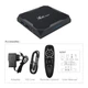 Медіаплеєр X96 MAX + (PLUS) 4/32 GB Smart TV Box 4K/8K Amlogic S905X3 Android 9.0 Аеропульт голос Wi-Fi 2.4/5GHz+BT - зображення 2