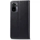Шкіряний чохол книжка GETMAN Gallant (PU) для Xiaomi Redmi Note 10 / Note 10s Чорний - зображення 4