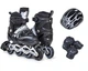Комплект роликів Happy. Black (розмір 34-37) 431402919 - зображення 1