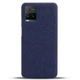 Защитный чехол KSQ Cloth Style для VIVO Y33s / Y21 / Y21s - Blue - изображение 3