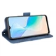 Чехол Deexe Wallet Stand для VIVO Y33s / Y21 - Blue - изображение 4