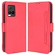 Чохол Deexe Wallet Stand для VIVO Y33s / Y21 / Y21s - Red - зображення 1