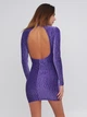 Платье короткое женское H&M 0902509 S Сиреневое (KAY2000001114919) - изображение 2