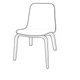 Стілець Hips Fameg 49x80x52 (A-1802) 111513 - изображение 3