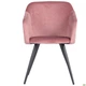 Кресло AMF Lynette black/canyon rose 545863 - зображення 5