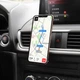 Автомобільний тримач телефону магнітний на повітропровід дефлектор для смартфонів планшетів та GPS-навігаторів HOCO CA47 Metal Чорний - зображення 4