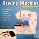 Мини швейная машинка Mingli Sewing Machine pro 4 в 1 с педалью - изображение 3