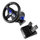 Игровой руль с педалями и коробкой передач 3в1 Vibration Steering wheel - изображение 8
