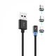 Кабель SkyDolphin S59KIT Magnetic USB - Lightning + microUSB + Type-C (M/M) 1 м, Black (SDUSB-000547) - изображение 1