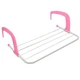 Сушка для речей на батарею Fold Clothes Shelf TL00143-M, сушарка для білизни на балкон 49*29 см Рожева (VS7004590) - изображение 2