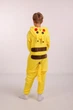Пижама Кигуруми Слип Для Мальчиков Kigurumi Покемон Пикачу Желтый 145-155 см. (2010/2) - изображение 2