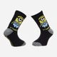 Дитячі шкарпетки бавовняні Disney Minions 35124-1 31-34 Чорні (3349610002590) - зображення 1