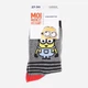 Дитячі шкарпетки бавовняні Disney Minions 35124-4 31-34 Сірі (3349610002682) - зображення 2