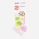 Дитячі шкарпетки бавовняні для дівчаток Disney Minions 83890431-7 31-34 Біло-жовті (3349610007120) - зображення 2