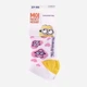 Дитячі шкарпетки бавовняні для дівчаток Disney Minions 83890431-8 27-30 Біло-рожеві (3349610007144) - зображення 2