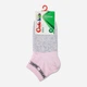 Дитячі шкарпетки бавовняні для дівчаток Conte Kids CK Active (Короткі) 13С-34СП-510 24 Світло-рожевий/Сірий (4810226523902) - зображення 2