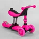 Самокат беговел 3в1 Best Scooter 23180 колеса PU со светом , амортизаторы, родительская ручка - изображение 3