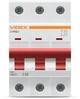 Автоматический выключатель VIDEX RS4 Resist 3п 16А 4.5кА тип С (VF-RS4-AV3C16) - изображение 2