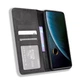 Чехол-книжка Deexe Retro Style для ZTE Blade V30 - Black - изображение 4