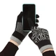 Рукавички ArmorStandart Touch Gloves Snowflake с орнаментом Blue (ARM59994) - зображення 3