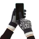 Перчатки ArmorStandart Touch Gloves Snowflake с орнаментом black (ARM59993) - изображение 3